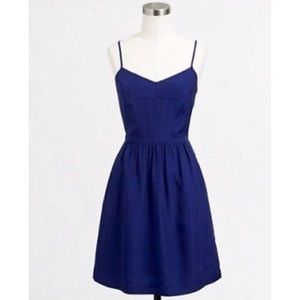 J. Crew Seaside Dress - Navy